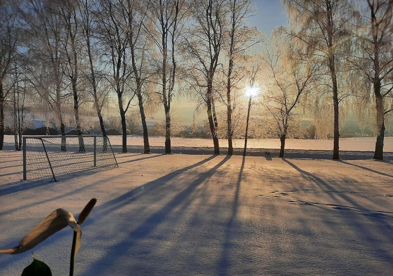 Exklusive Naturoase Direkt Am Ars Natura Wanderweg Mit Panoramablick Auf เมลซุงเงิน ภายนอก รูปภาพ